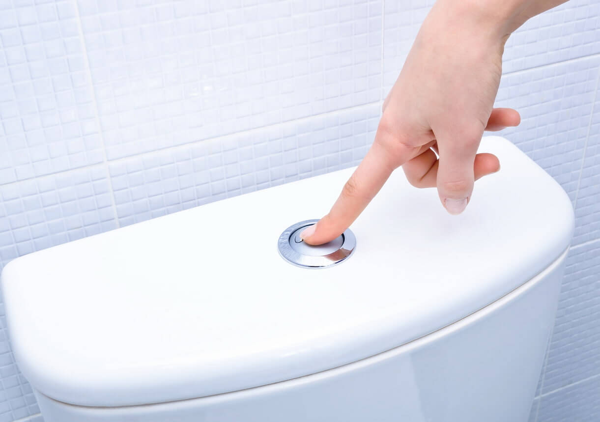 What happens if you flush plastic down the toilet? EDS